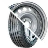 Шина с диском в сборе Massimo OTTIMA PLUS 185/65 R15 88H + Trebl 8114 (new D5) Silver 4*100 6xR15 ET48 DIA54.1